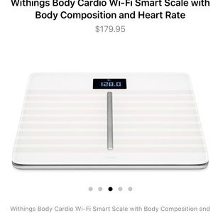 Withings Body Cardio Scale - Wifi - White - perfect condition